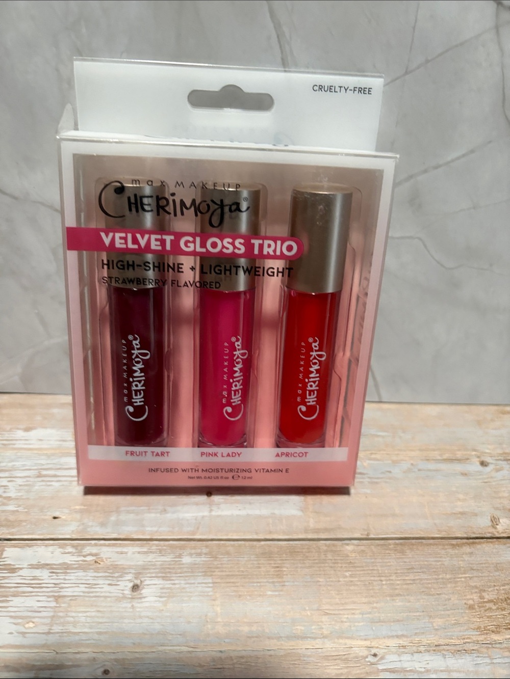 Velvet Gloss Trio — Pink, Red, Coral
